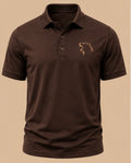 Coffee Brown North Claw Polo