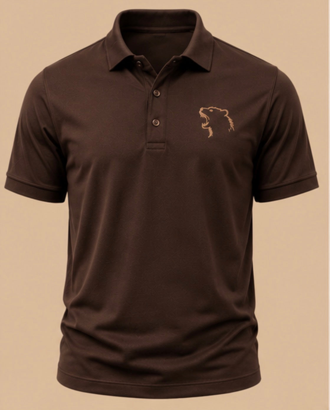 Coffee Brown North Claw Polo