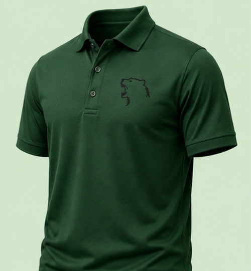 Forest Green North Claw Polo