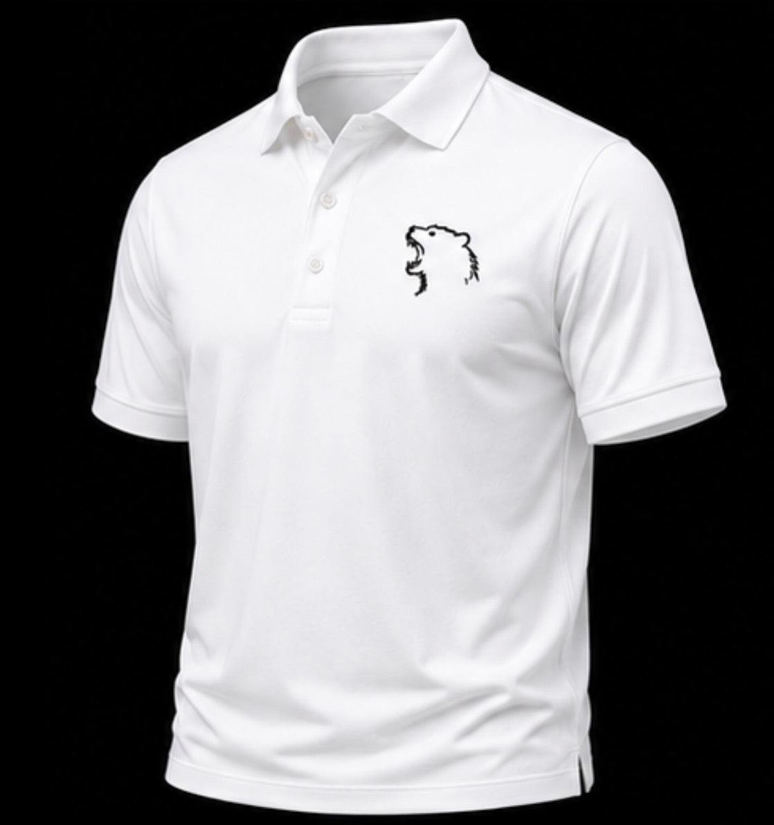 Ice white North Claw Polo