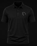 Black North Claw Polo