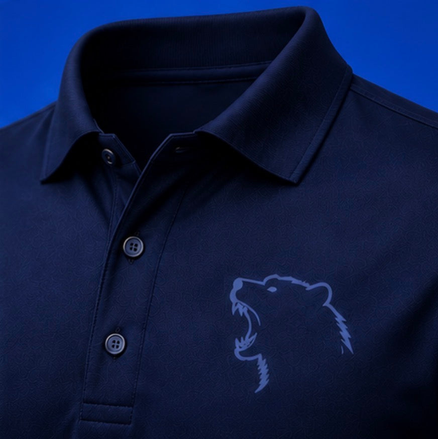 Navy Blue North Claw polo