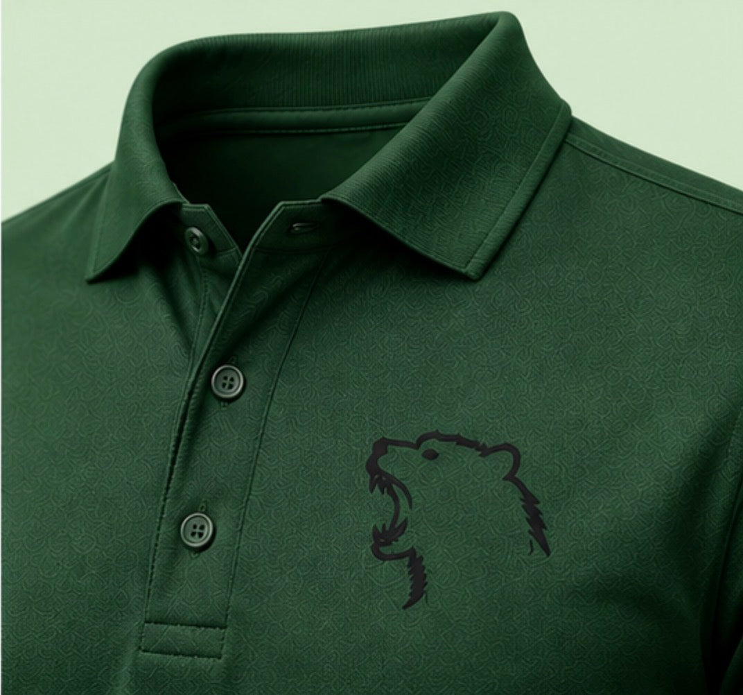 Forest Green North Claw Polo