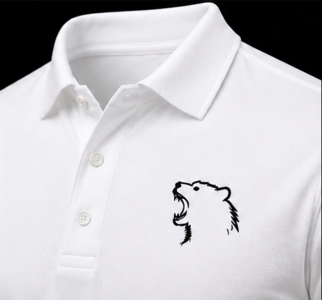 Ice white North Claw Polo
