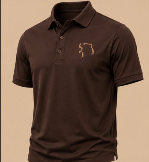 Coffee Brown North Claw Polo