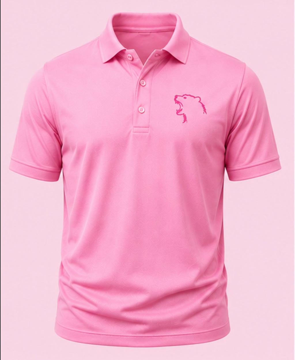 BubbleGum Pink North Claw Polo