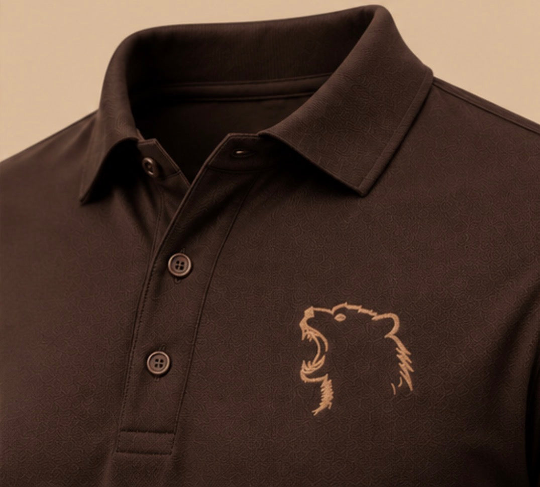 Coffee Brown North Claw Polo