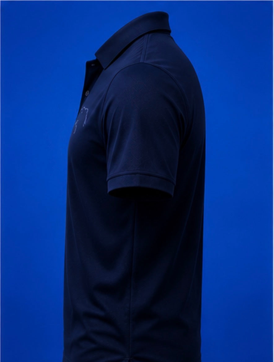 Navy Blue North Claw polo