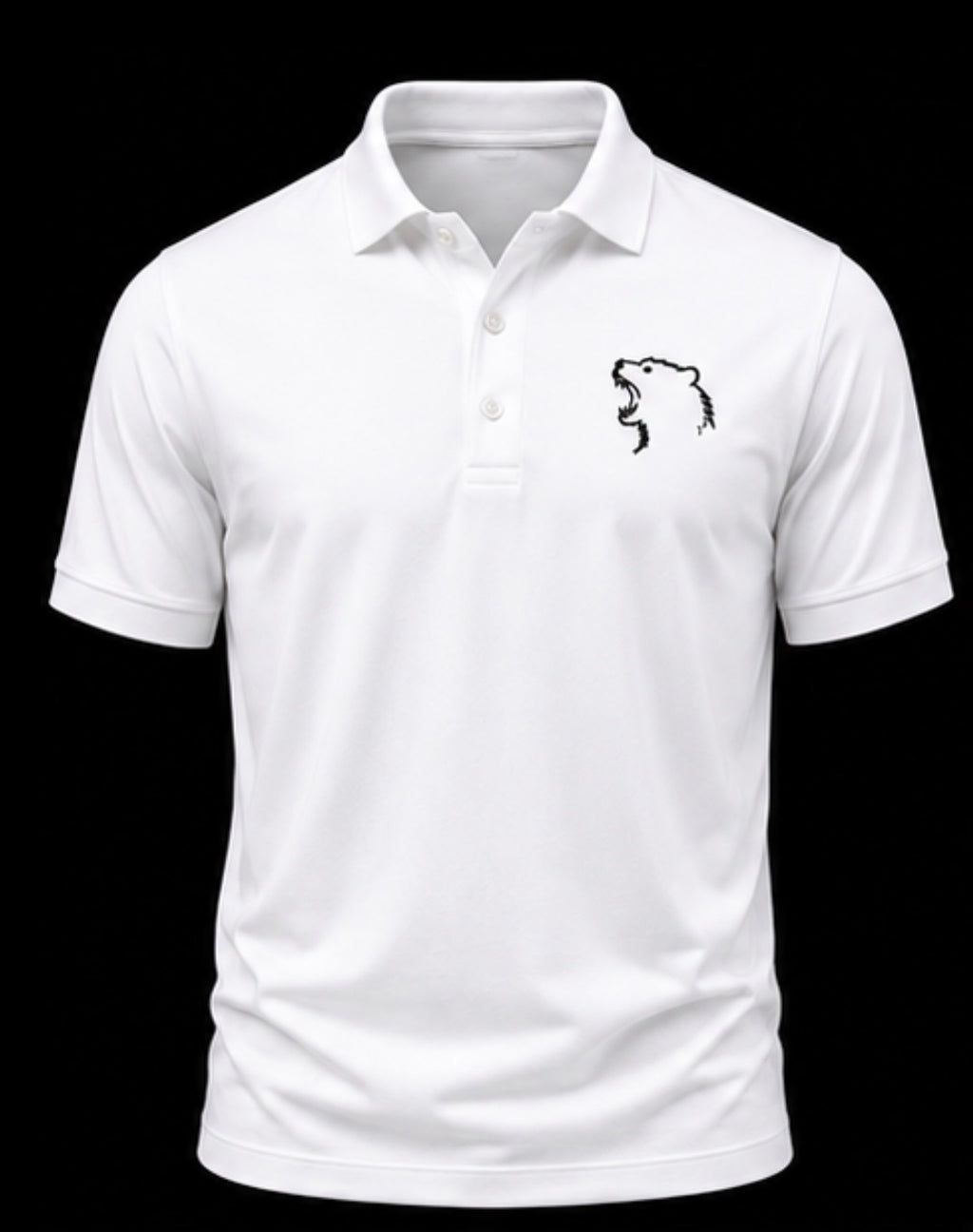 Ice white North Claw Polo