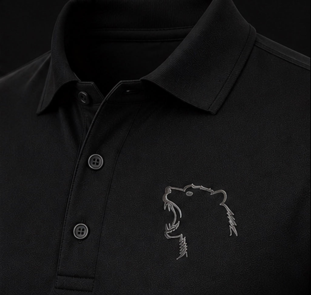 Black North Claw Polo