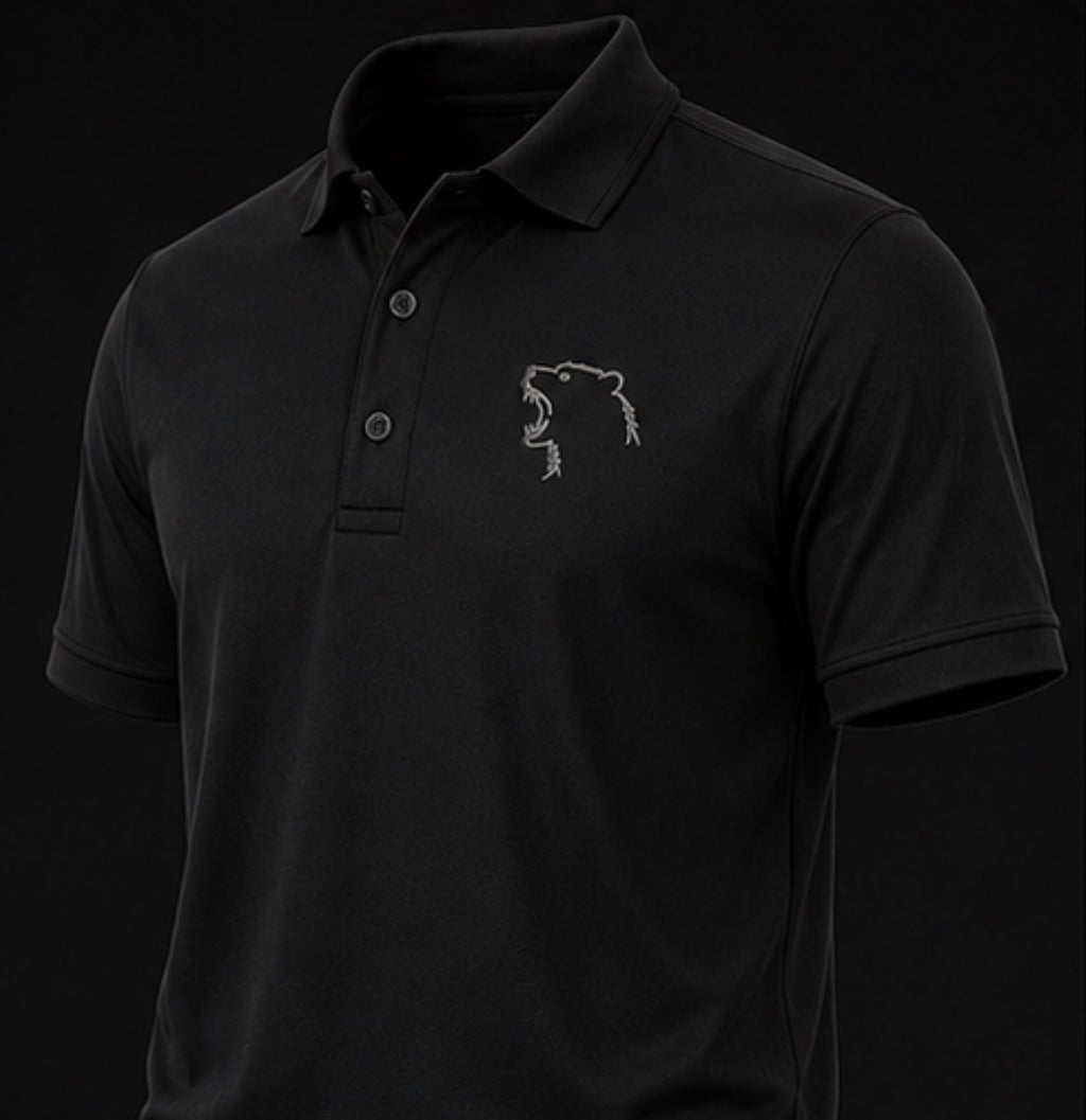 Black North Claw Polo