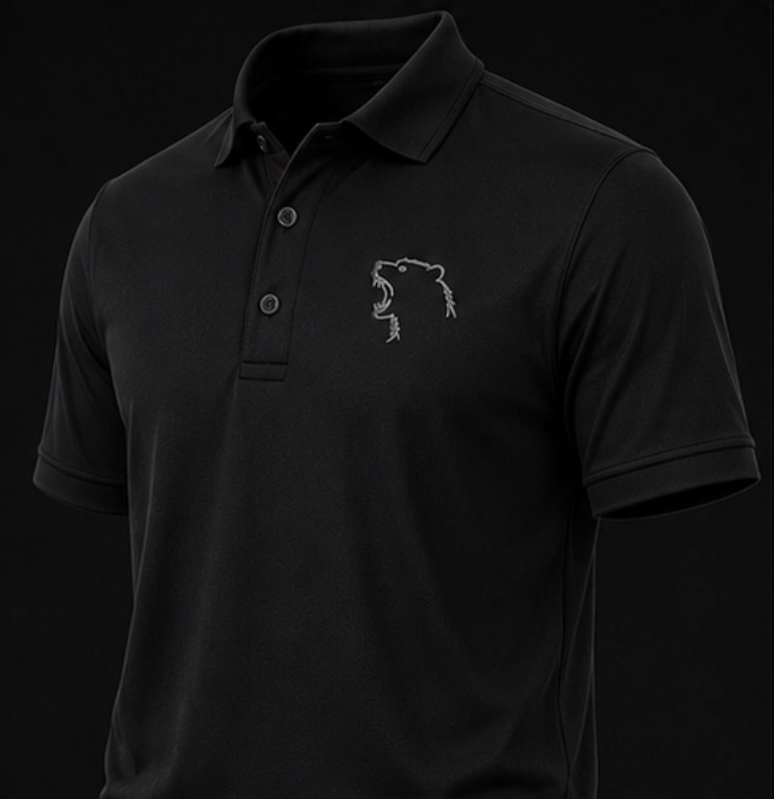 Black North Claw Polo