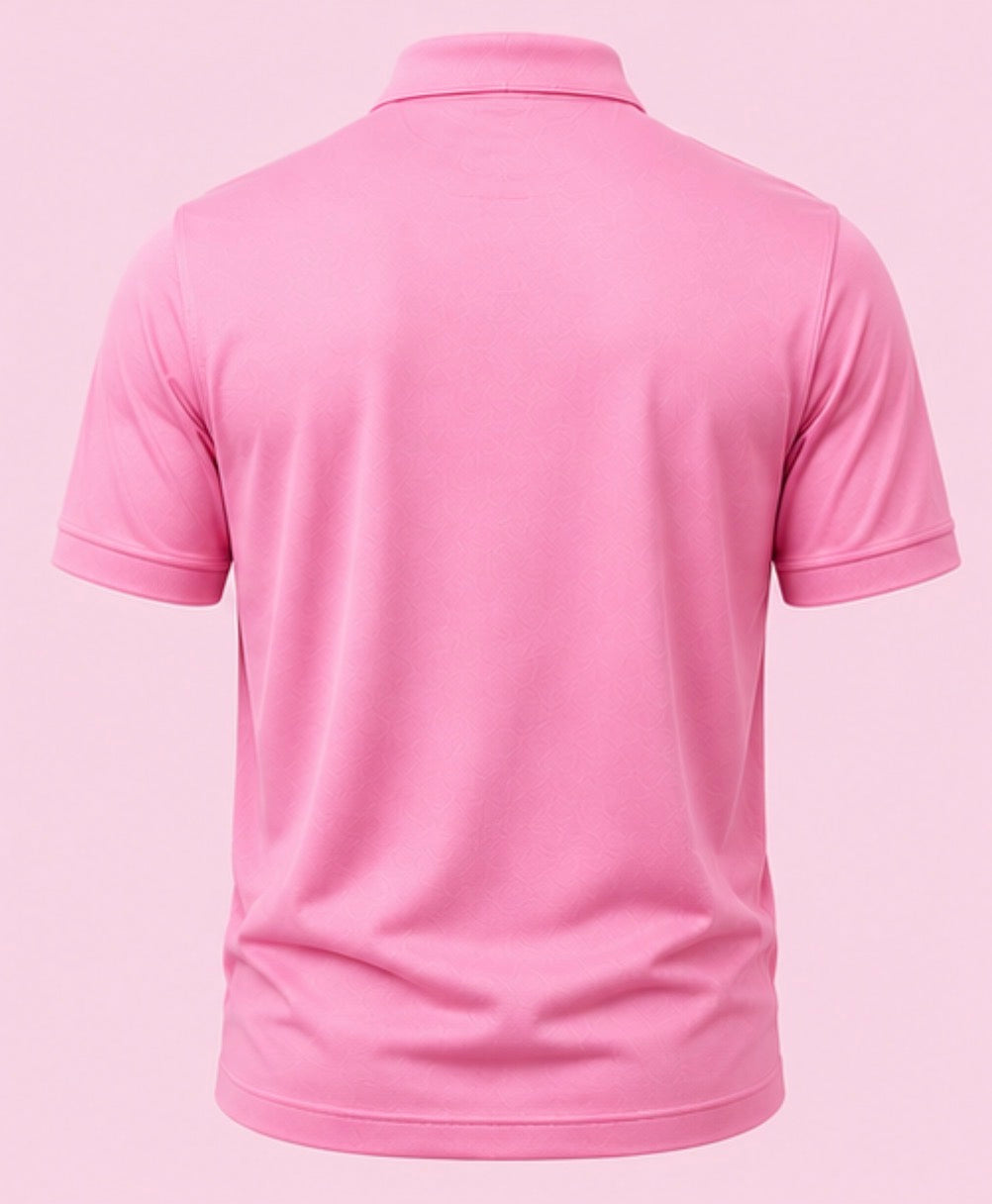 BubbleGum Pink North Claw Polo